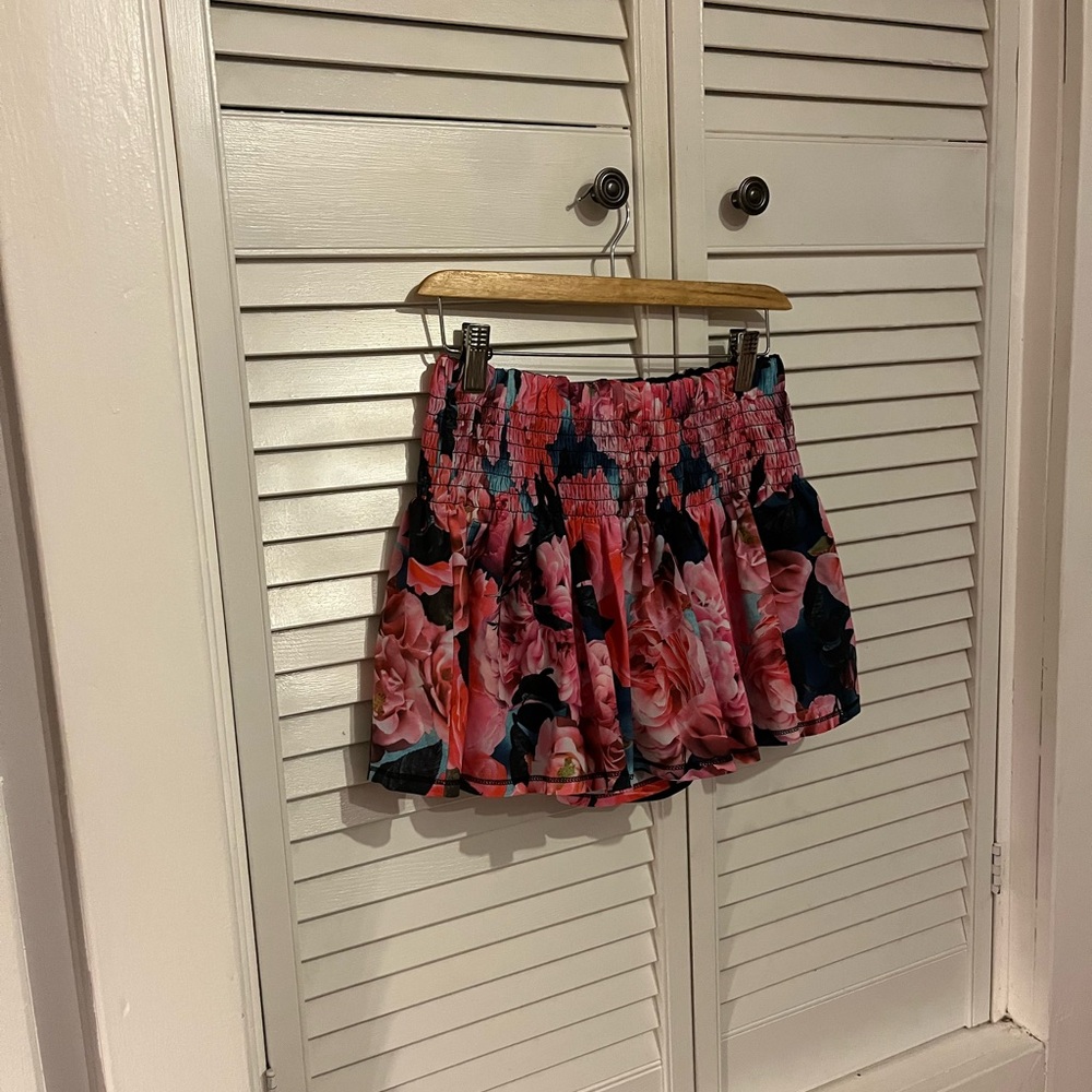 Floral Pink Lululemon Skort